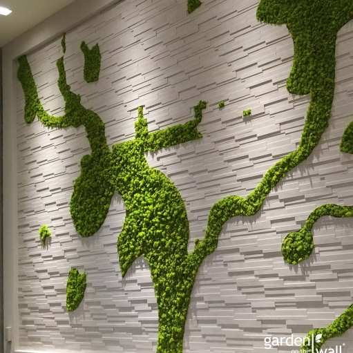 Hotel Lobby Wall Garden