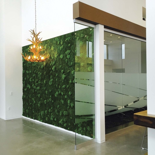 Preserved Moss Workplace Design