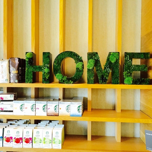 Living Plants in Letter Design
